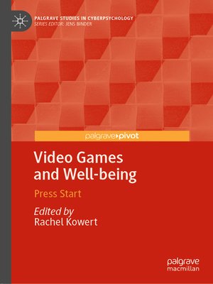 cover image of Video Games and Well-being